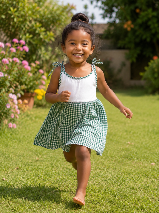 SALAMA | Robe artisanale 6/8 ans | Fabriquée à Madagascar